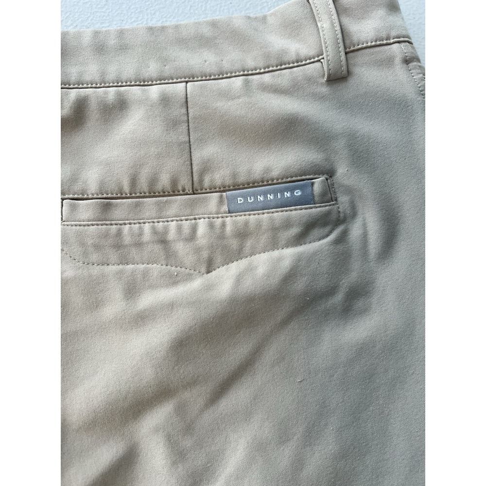 Dunning Performance Mens Shorts Golf TAN Size 36 (Can offer bundle) - Picture 6 of 7